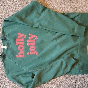 Proper.tee sweatshirt "holly jolly".